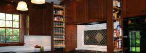 Vertical Pull Out Spice Racks